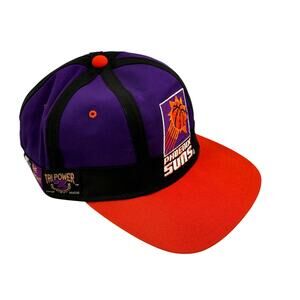 Vintage 90s Starter Phoenix Suns Snapback Color Block Duo inside out print